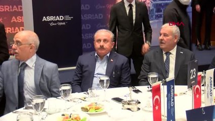 İSTANBUL-TBMM BAŞKANI ŞENTOP İŞ İNSANLARI İLE İFTAR YAPTI