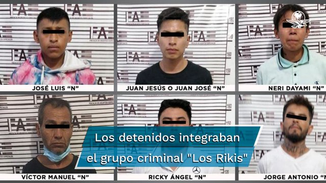 Fiscalía de Edomex detiene a ocho supuestos implicados en masacre de familia en Tultepec