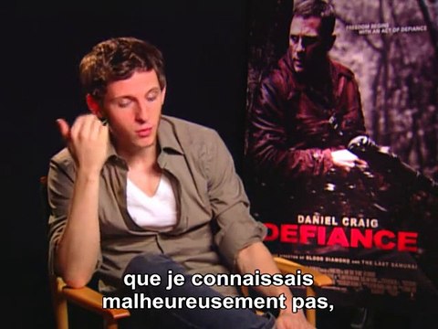 Jamie Bell, Alexa Davalos, Liev Schreiber Interview : Les Insurgés
