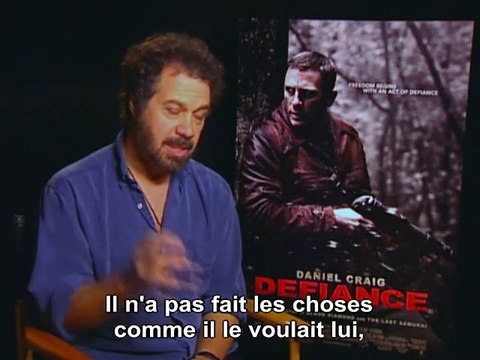 Daniel Craig, Edward Zwick Interview : Les Insurgés