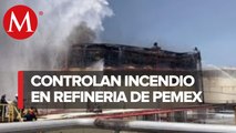 En Oaxaca, reportan controlado incendio en refinería de Salina Cruz
