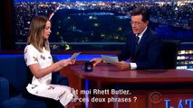 Emily Blunt nauséeuse en lisant 