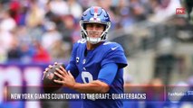 New York Giants Countdown to the Draft:  Quarterbacks