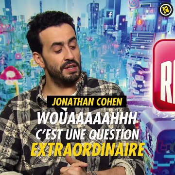 François-Xavier Demaison et Jonathan Cohen répondant à notre quiz Internet