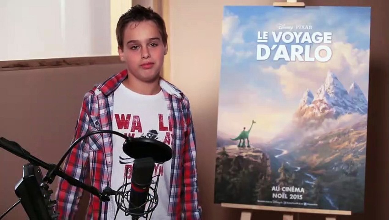 Le Voyage d'Arlo - BONUS "Les essais vocaux pour le rôle d'Arlo"