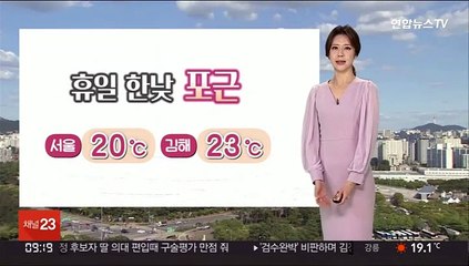 [날씨] 휴일 낮동안 포근…대기 건조·화재 조심