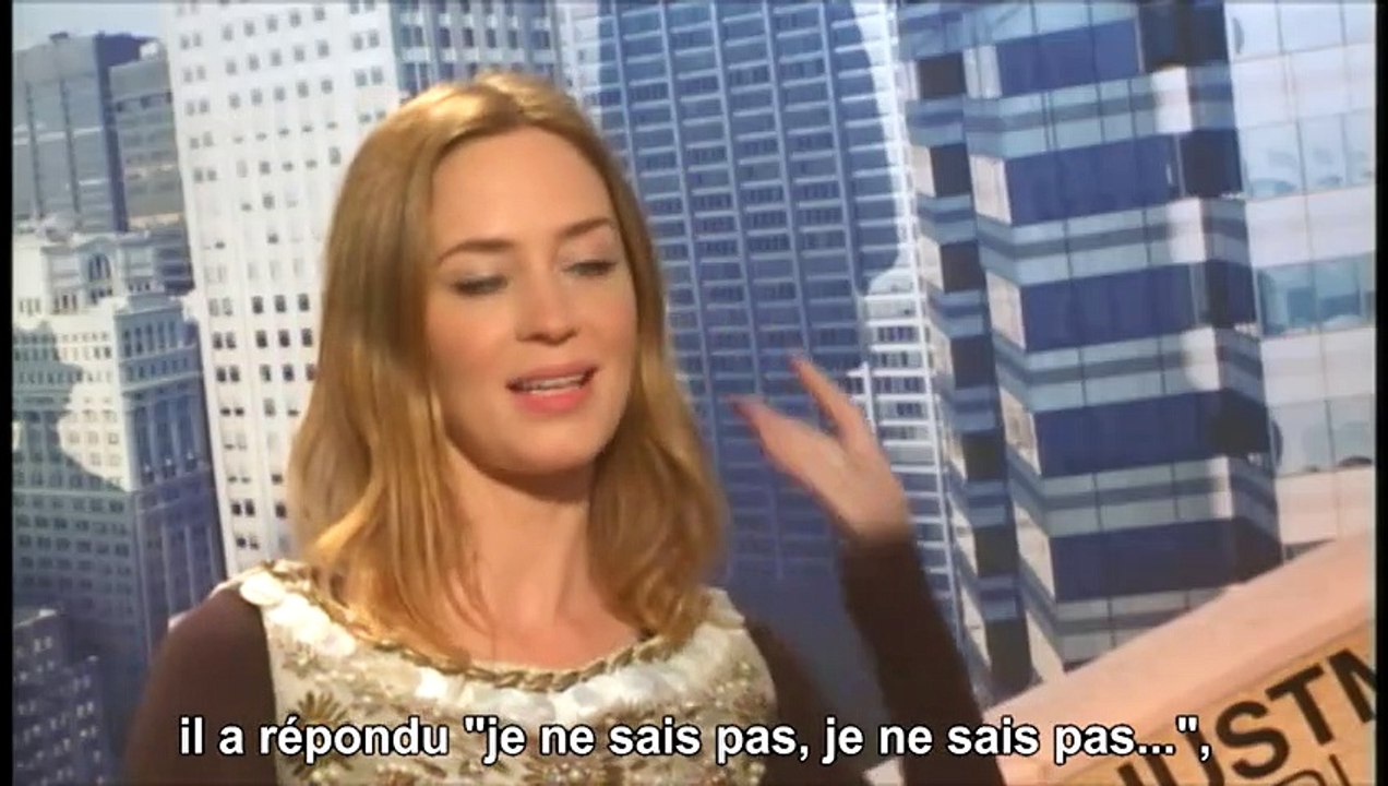 Emily Blunt, Matt Damon, George Nolfi, John Slattery Interview : L'Agence