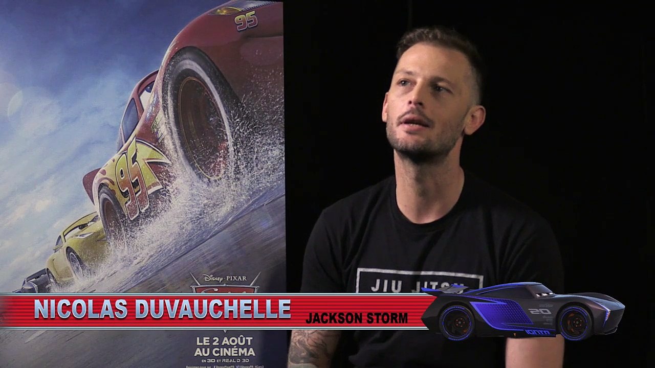 Cars 3 BONUS "Nicolas Duvauchelle parle de Jackson Storm"