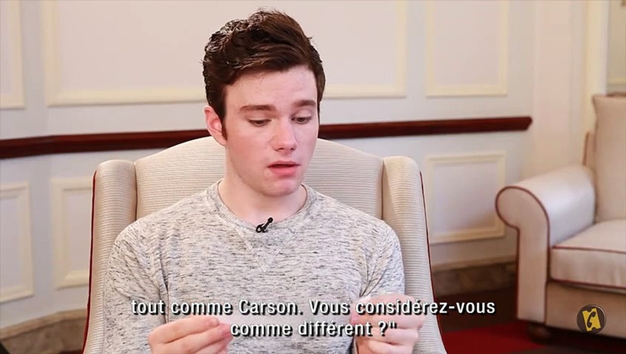 "Struck" & "Glee" : Chris Colfer répond à vos questions