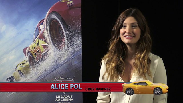 Cars 3 BONUS Alice Pol parle de Cruz Ramirez