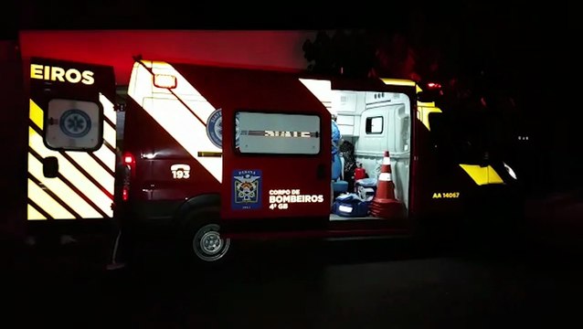 Idosa fica ferida ao sofrer queda em residência no Bairro Brasília, em Cascavel