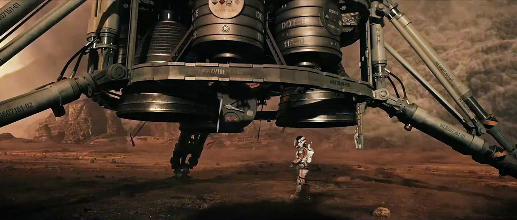 Seul sur Mars - EXTRAIT VF "Rapport de tempête"