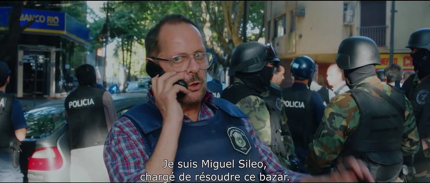 Le Braquage du siècle EXTRAIT VO "Le négociateur"