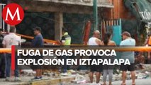 Explosión en negocio de comida en Iztapalapa deja cinco lesionados