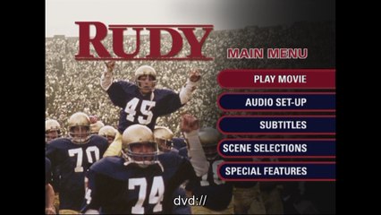 Opening to Rudy 2000 DVD (HD)