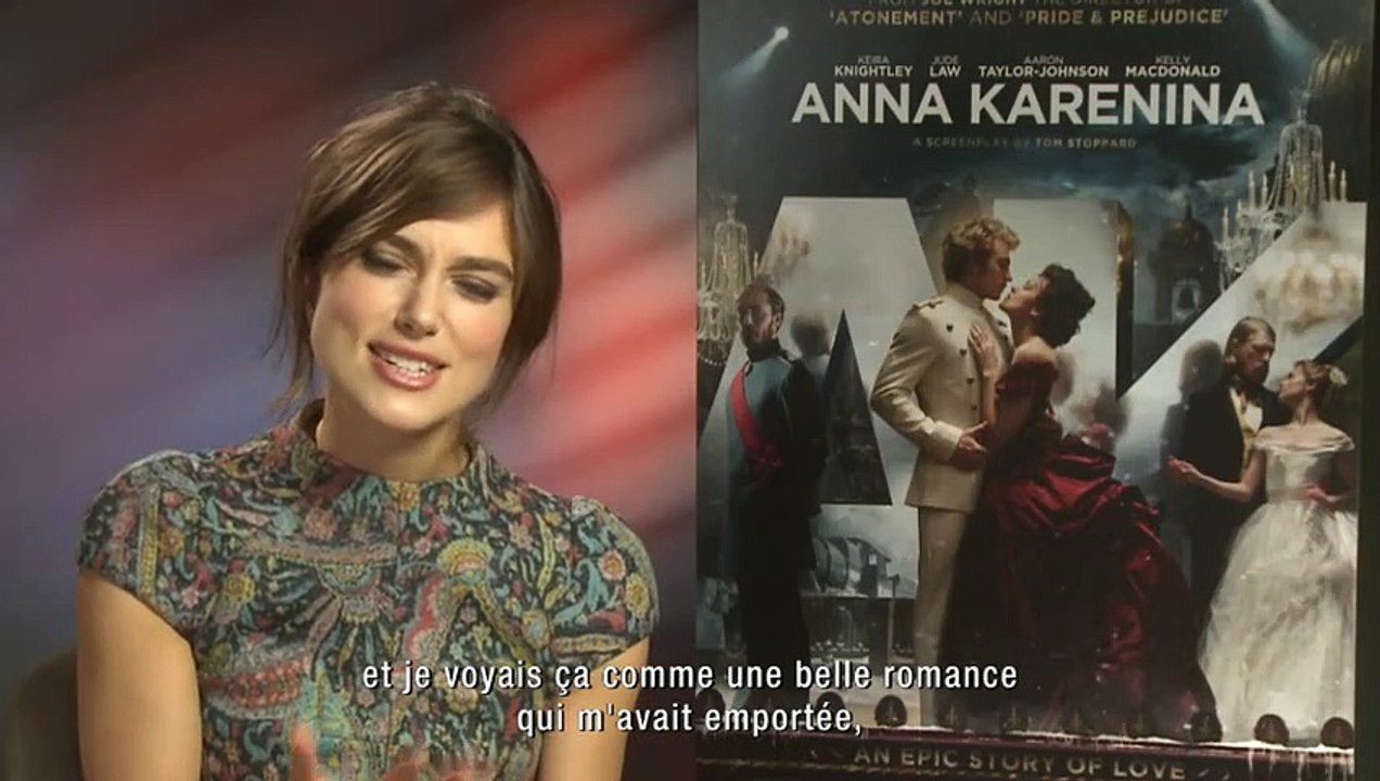 Keira Knightley, Jude Law, Aaron Taylor-Johnson, Joe Wright Interview 3: Anna Karenine