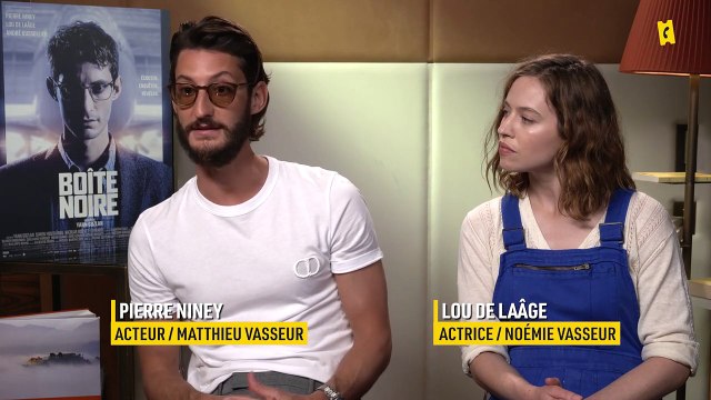 Boîte noire : Pierre Niney et Lou de Laâge évoquent le tournage