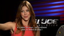 Jon M. Chu, D.J. Cotrona, Lorenzo di Bonaventura, Dwayne Johnson, Adrianne Palicki Interview : G.I. Joe : Conspiration