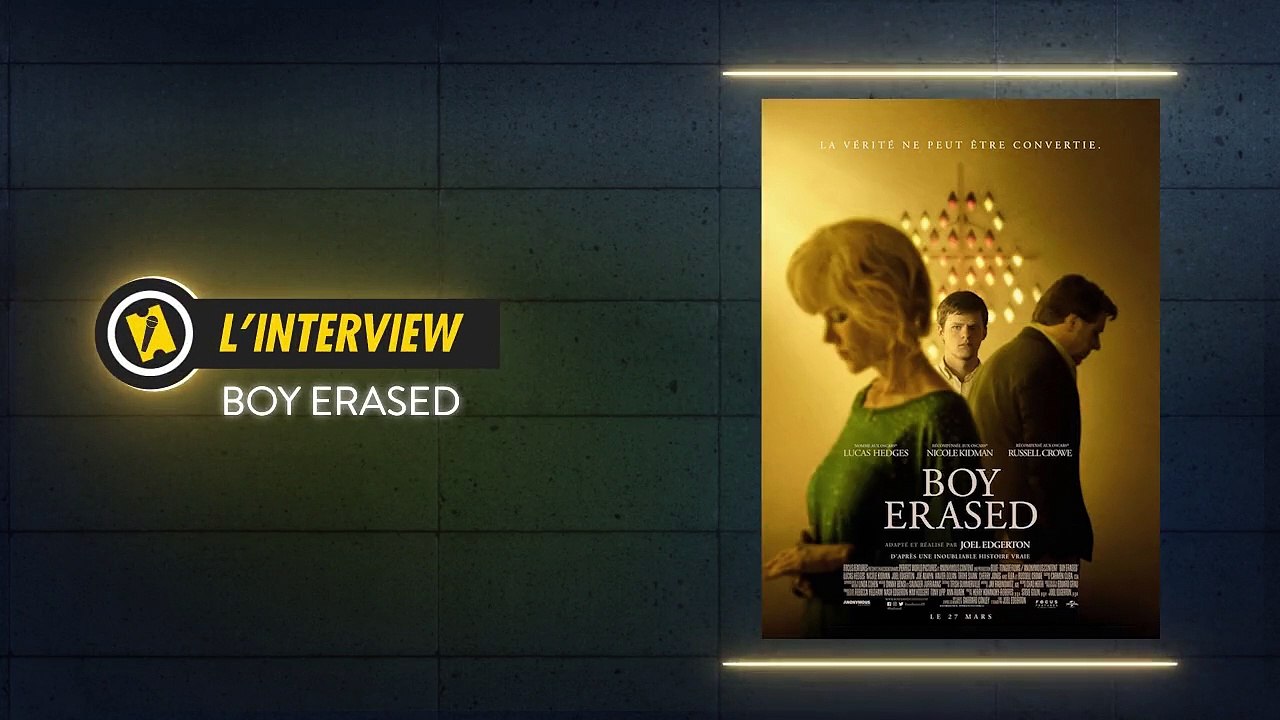 "Boy Erased est plus qu'un film LGBTQ" selon Joel Edgerton