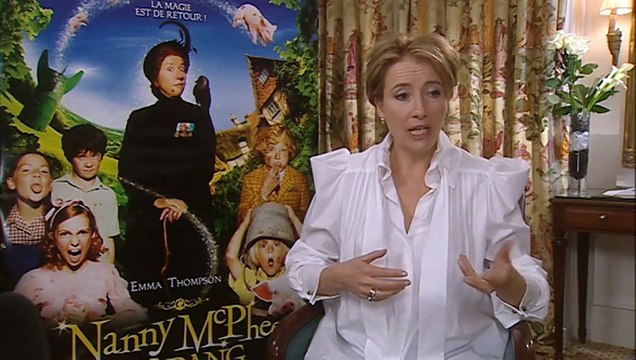 Emma Thompson Interview 3: Nanny McPhee et le Big Bang
