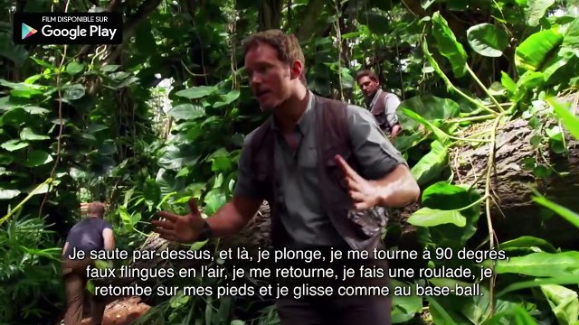 Jurassic World - MAKING-OF VOST Les cascades de Chris Pratt