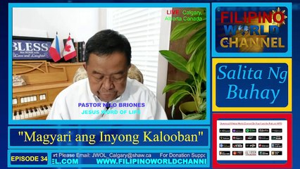 "Magyari ang Inyong Kalooban"  - SALITA NG BUHAY EPISODE #34