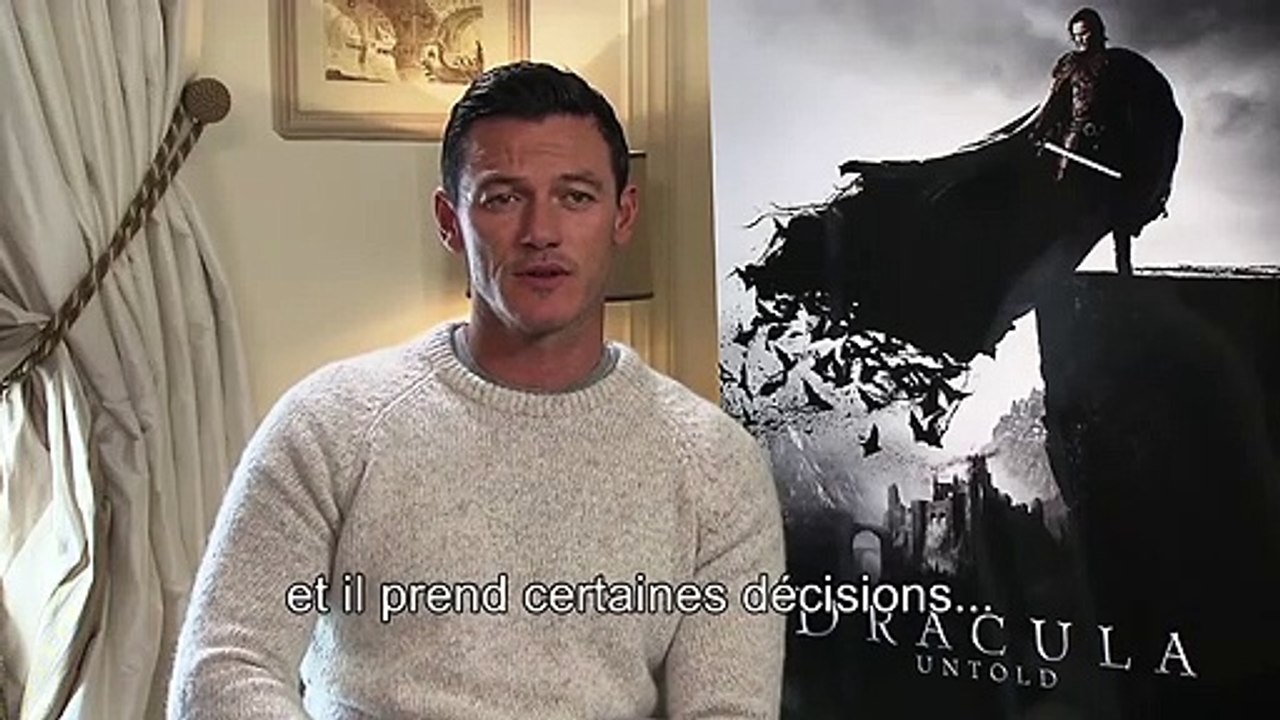 Dracula Untold - MAKING OF VOST "Luke Evans à Paris"