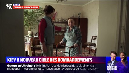 Nouveaux bombardements à Kiev: ces habitants ne veulent pas quitter la capitale