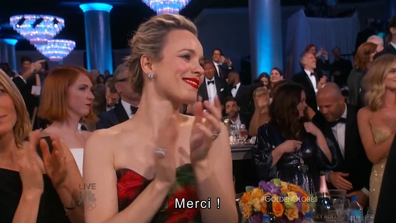 "Je voudrais partager cette récompense avec tous les Indiens d'Amérique..."