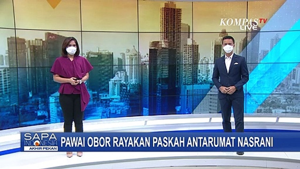 Setelah Terhenti 2 Tahun Akibat Pandemi, Tradisi Pawai Obor Fajar Paskah Kembali Digelar di Timika