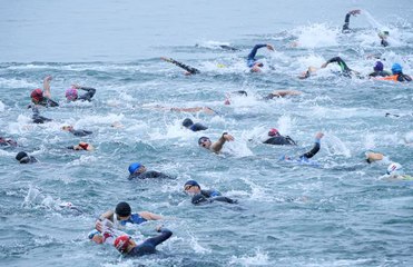 Avrupa Triatlon Kupası ikinci gün yarışları Mersin'de başladı
