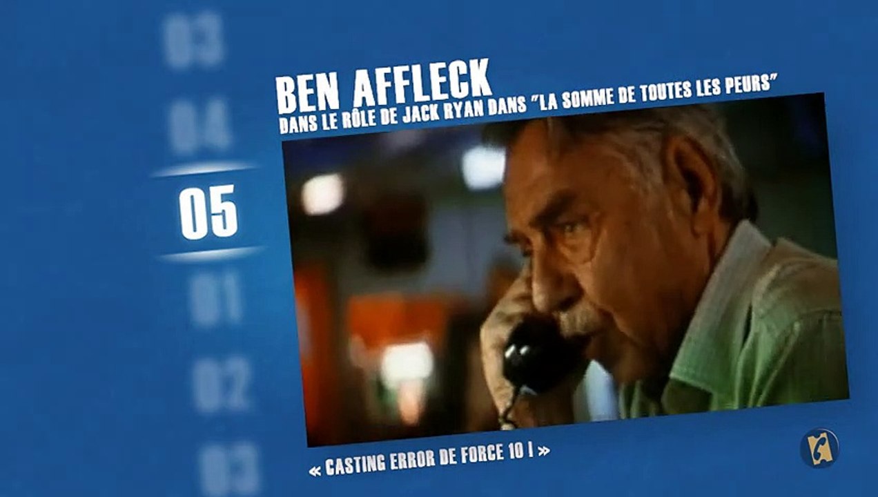 Les acteurs pas super crédibles pour le rôle