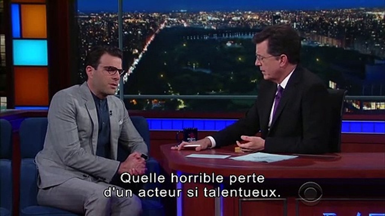 Zachary Quinto rend hommage à Anton Yelchin