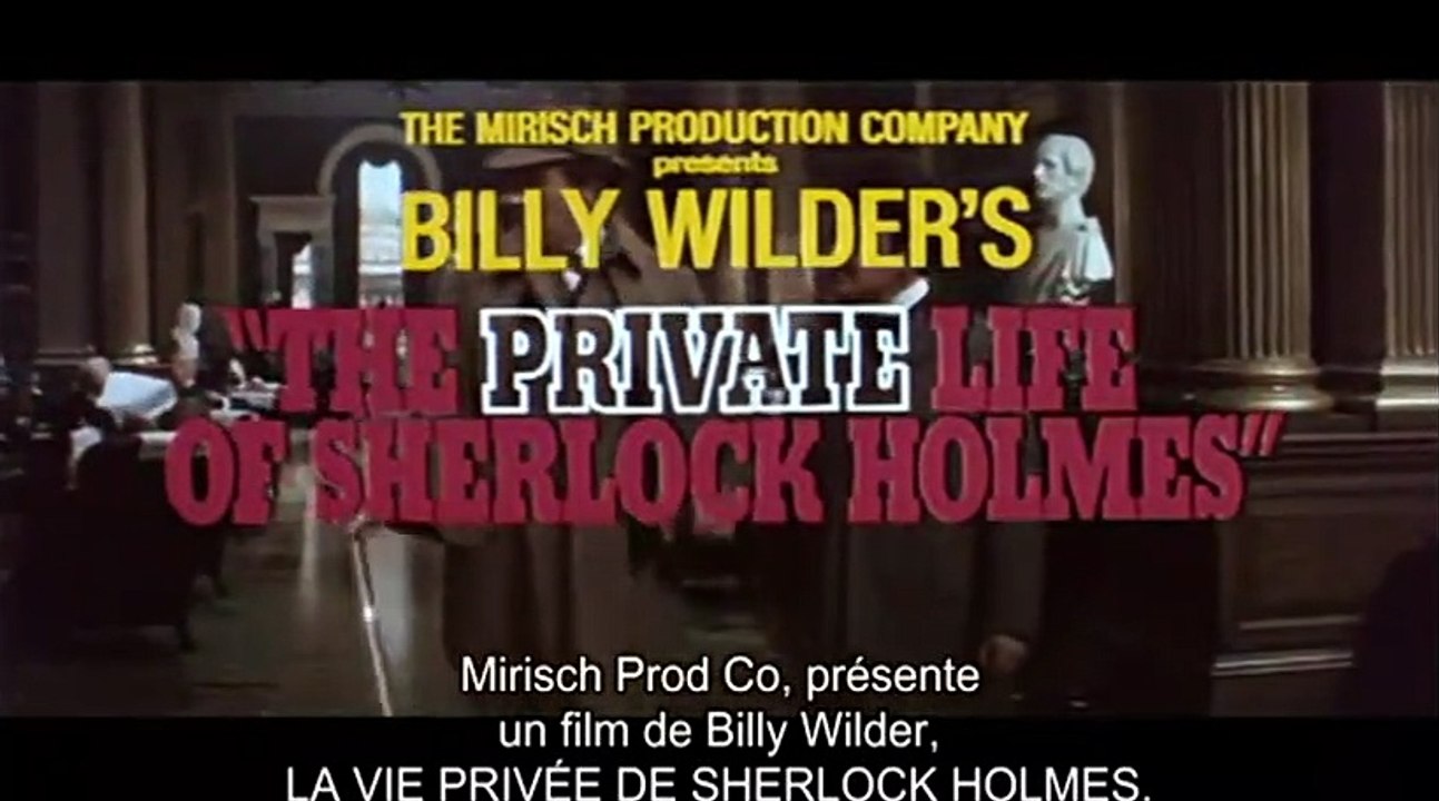 La Vie privée de Sherlock Holmes Bande-annonce (2) VO