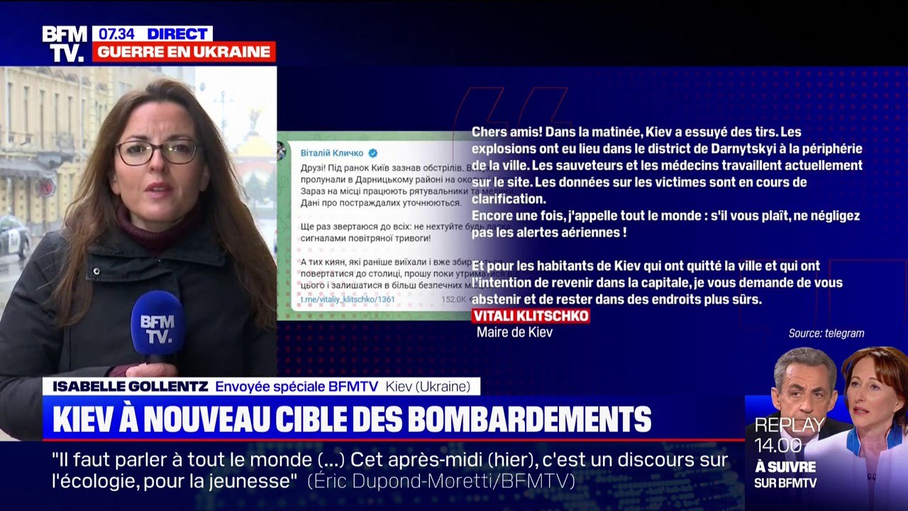 Guerre en Ukraine: les habitants de Kiev ne prêtent plus attention aux sirènes d'alerte