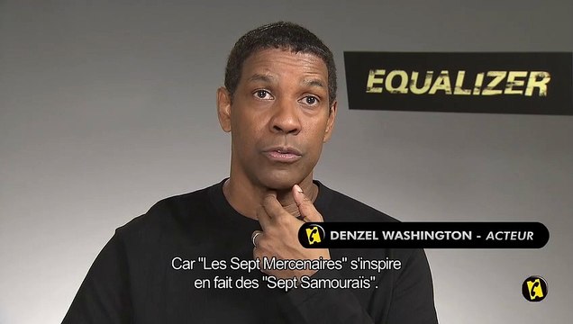 Denzel Washington nous parle du remake des Sept Mercenaires !