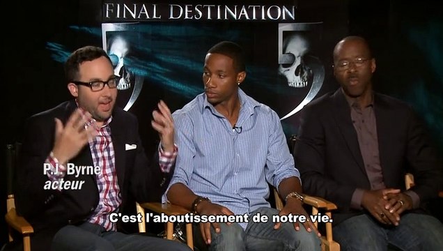 Emma Bell, P.J. Byrne, Nicholas D'Agosto, Arlen Escarpeta, Miles Fisher Interview : Destination Finale 5