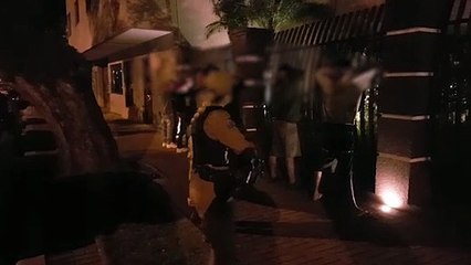 Rocam realiza rondas ostensivas no Centro, afim de combater a criminalidade