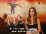 Jessica Alba, Ioan Gruffudd Interview : Les 4 Fantastiques et le Surfer d'Argent