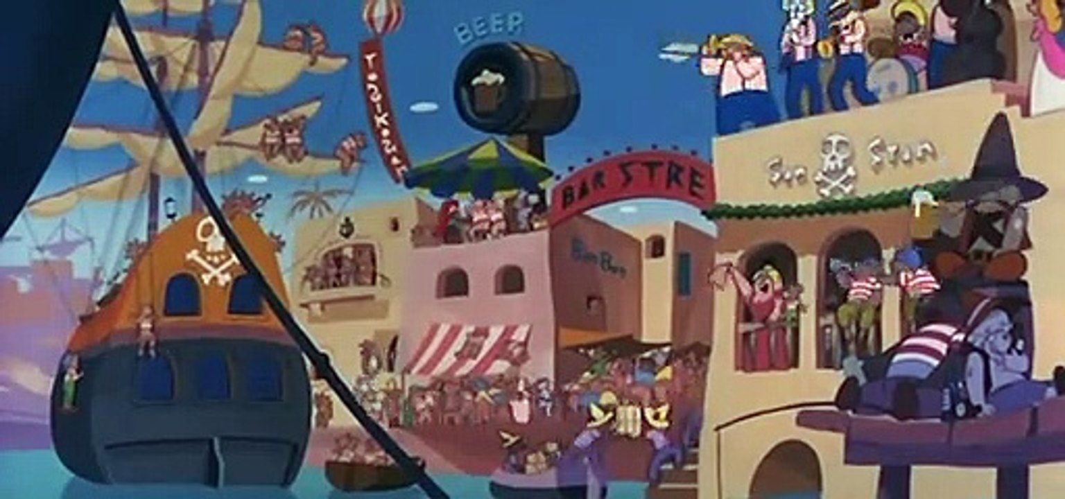 Les Joyeux pirates de l'île au trésor Bande-annonce VO