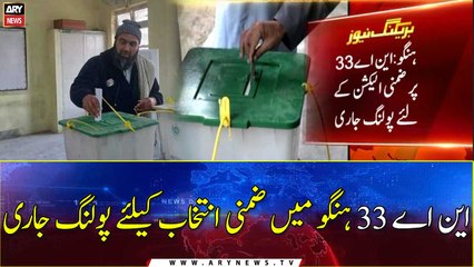 hangu electionPolling underway in NA-33 Hangu