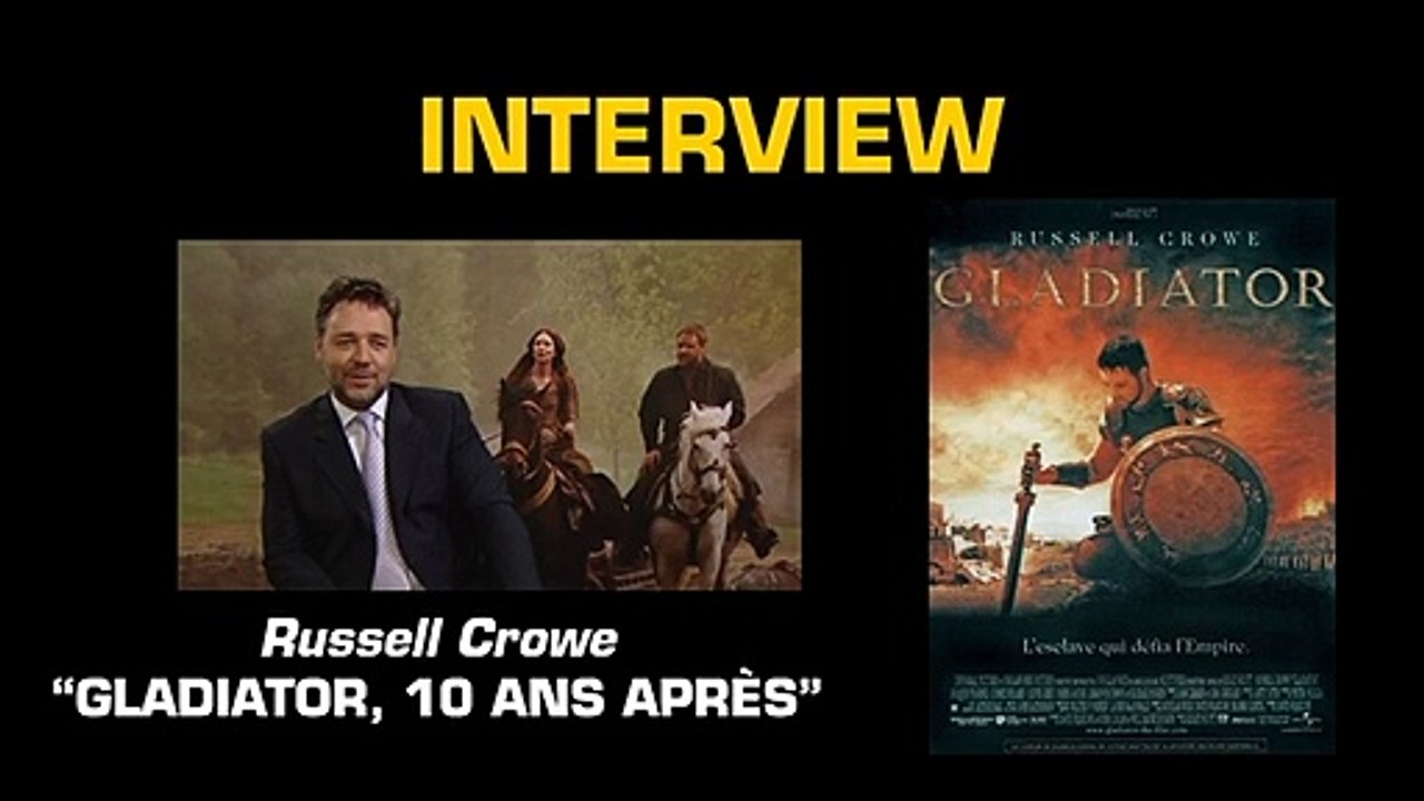 Russell Crowe Interview 6: Gladiator