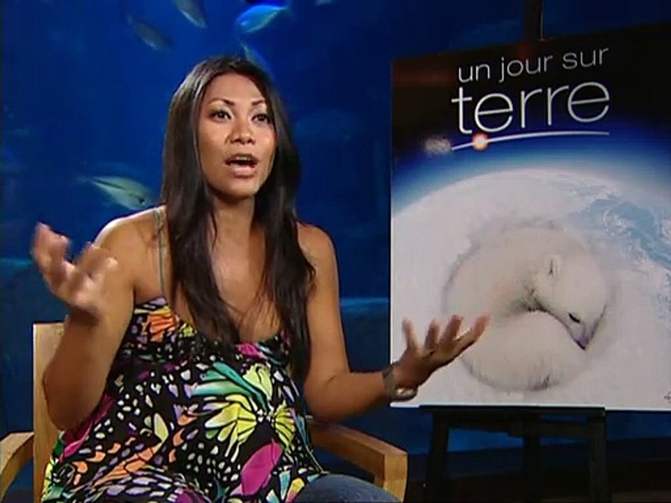 Anggun, Alastair Fothergill Interview : Un jour sur Terre
