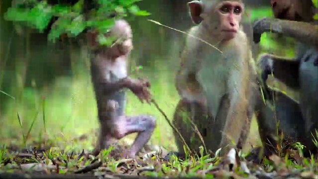 Au Royaume des Singes - EXTRAIT VF Des petits très agités