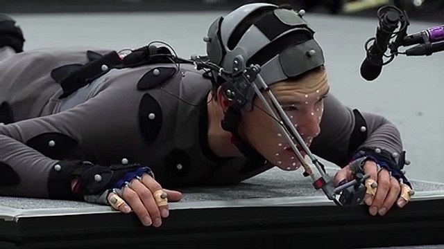 Benedict Cumberbatch en Smaug : coulisses