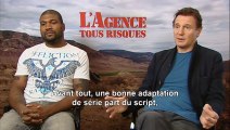 Jessica Biel, Bradley Cooper, Sharlto Copley, Quinton Rampage Jackson, Liam Neeson Interview 2: L'Agence tous risques