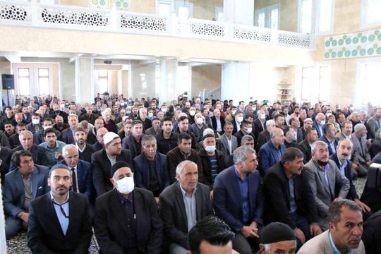 Erciş'te Arvasi Hz. Hamza Camii 'nin açılışı büyük katılım ve dualarla yapıldı