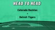 Antonio Senzatela Prop Bet: Strikeouts Over/Under, Rockies At Tigers, April 22, 2022