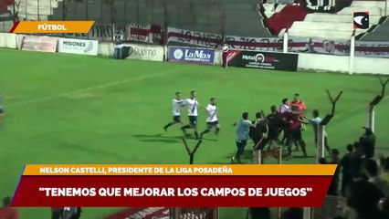 "Tenemos que mejorar los campos de juegos"