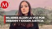 Colectivos feministas exigen justicia por Debanhi Escobar y las otras desapariciones.